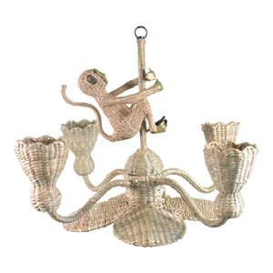 Small Monkey Chandelier by Mario Lopez Torres