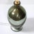 Modernist Hand-Blown Murano Smoked Emerald Glass Table Lamps W/ 24k Gold Flecks For Sale - Image 9 of 12
