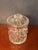 Late 20th Century Vintage Crystal Cut Glass Biscuit - Cookie - Candy Jar - Pineapple Cut For Sale - Image 5 of 14