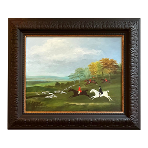 English Fox Hunting Scene, by Satori Gregorakis