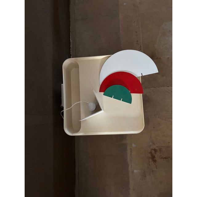 Metal-Plated No Neon Table Lamp by Olle Andersson for Borens, 1980s For Sale - Image 6 of 8