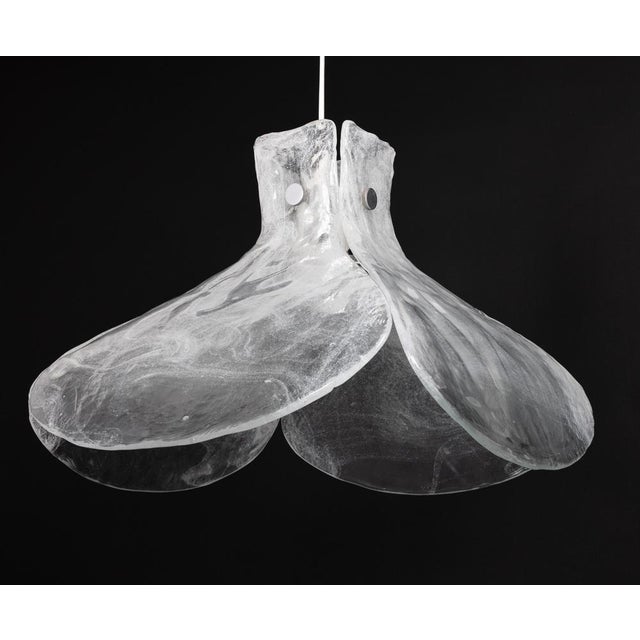 Large Murano Glass Pendant attributed to Kalmar, Germany, 1960s For Sale - Image 10 of 17
