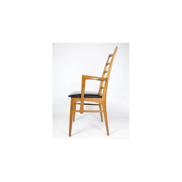 Niels Koefoed Oak Model Lis Armchair by Niels Koefoed for Niels Koefoed For Sale - Image 4 of 7