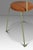 Set of Two (2) Mid-Century Modern Italian Outdoor Patio / Bistro Chairs in Wrought Iron & Vinyl, Usa, C. 1960s For Sale - Image 13 of 18