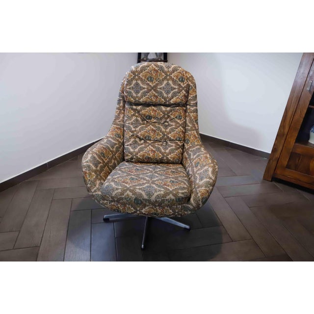 Vintage High-Back Swivel Chairs from Up Závody, 1960s, Set of 2 For Sale - Image 10 of 15