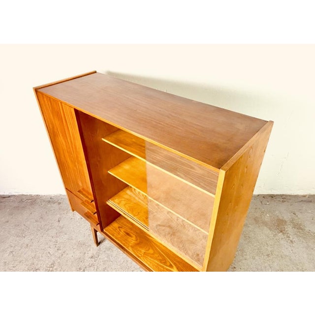 Wood Bookcase by František Mezuláník for UP Závody For Sale - Image 7 of 13
