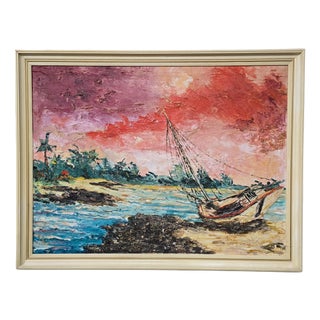 Angelo, 1961, Oil Painting on Canvas, Framed For Sale