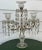 Transparent Antique 19th Century English Regency Cut Crystal Girandole Luster Candle Stick or Candelabra For Sale - Image 8 of 8