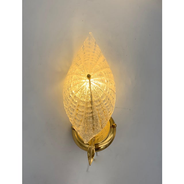 Vintage Wall Lamp in Murano from Italamp, 1970 For Sale - Image 4 of 5
