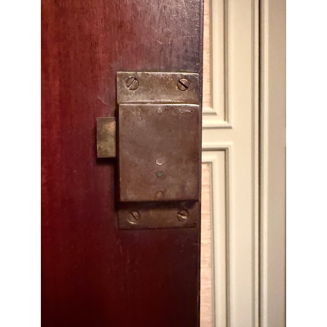 Wood Mid 19th Century Biedermeir Wood Armoire For Sale - Image 7 of 18