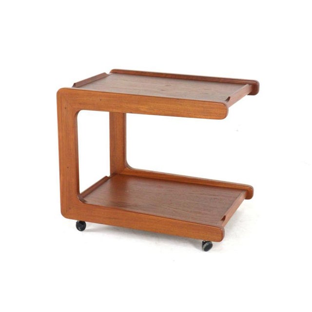 Vintage Danish Teak Trolley For Sale - Image 16 of 16