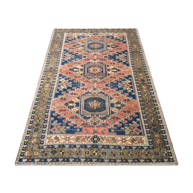 1960s Turkish Oushak Rug For Sale In Los Angeles - Image 6 of 6