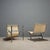 White PLR 1 Lounge Chairs by Ross Littell for ICF, Set of 2 For Sale - Image 8 of 9