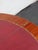 French Demilune Inlay Leather Top Console Flip Top Card Table 6916 For Sale - Image 15 of 18