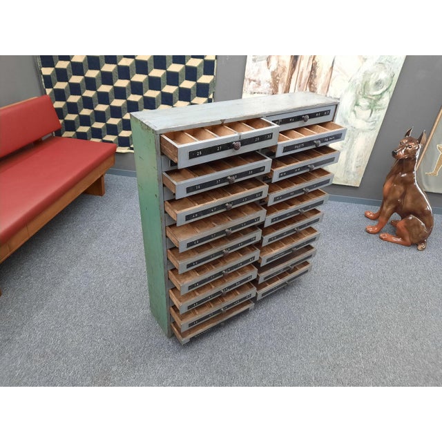 Vintage Drawer Cabinet or Tool Cabinet, 1920s For Sale - Image 14 of 16