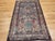 1900 - 1909 Antique Persian Kerman Lavar Rug, Hand-Knotted Wool, Tree of Life Pattern, Ivory & Turquoise, 5x8 For Sale - Image 5 of 14