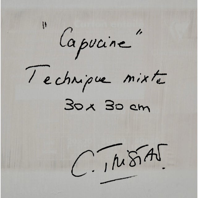 Frédérique Tristant, Violette & Capucine, 2024, Mixed Media, Set of 2 For Sale - Image 10 of 12