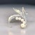 1990s Mikimoto Estate Akoya Pearl Brooch Pin Sterling Silver 6.10 mm For Sale In New York - Image 6 of 10