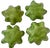 1950s Pat Young Handmade Green Leaf Pottery Bowls Dodie Thayer Style — Set of Four For Sale - Image 9 of 13
