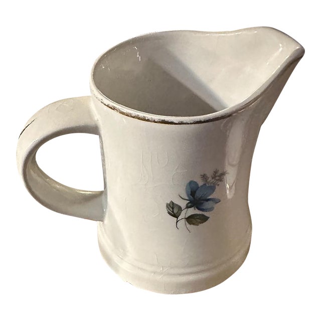 Mid 20th Century Old Foley James Kent Staffordshire England Ironstone Pitcher For Sale