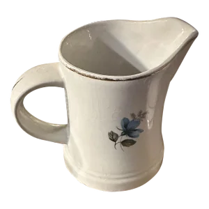 Mid 20th Century Old Foley James Kent Staffordshire England Ironstone Pitcher