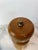 Mid 20th Century Vintage Danish Modern White Oak Salt or Pepper Grinder With Brass Hardware — Scandinavian European Kitchenware For Sale - Image 5 of 8