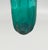 Glass Italian Emerald Green Murano Blown Glass Vase from Maestro Del Vetro For Sale - Image 7 of 9