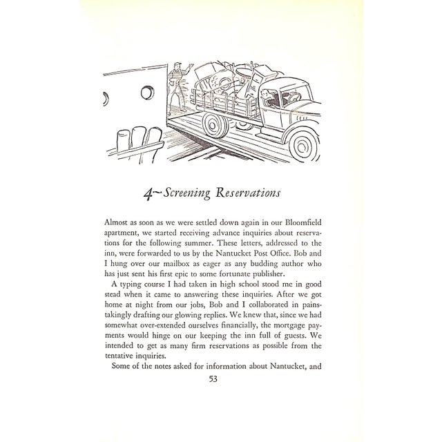 1950s "Innside Nantucket" 1954 Gilbreth, Frank B Jr. For Sale - Image 5 of 10
