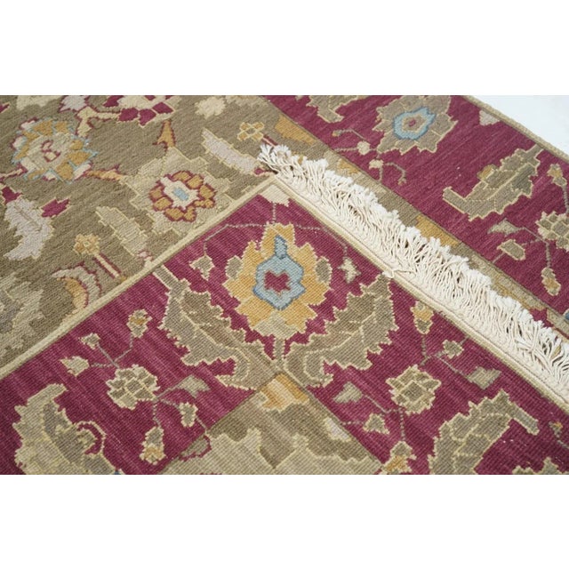 Sumak Rug 4'1'' X 6'1'' For Sale - Image 10 of 10