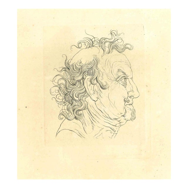 Thomas Holloway, Portrait, The Physiognomy, Etching, 1810 For Sale
