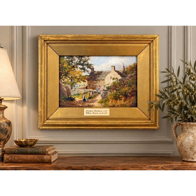William Greaves Framed Oil Painting 