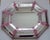 Antique Murano Floral Mirror, 1930s For Sale - Image 9 of 10