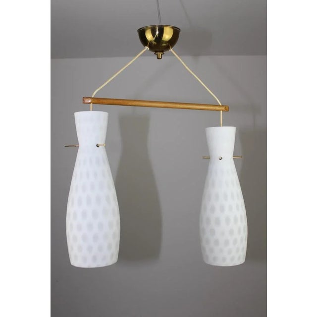 RAAK Chandelier by Aloys Gangkofner for Peill & Putzler, 1960s For Sale - Image 10 of 10