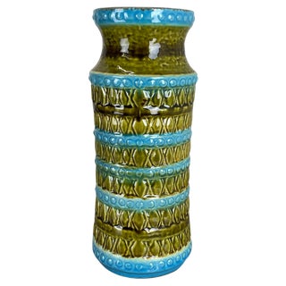 Large Brutalist Fat Lava Ceramic Vase from Carstens Tönnieshof, Germany, 1970s For Sale