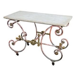 French 18th Century Butchers Table For Sale