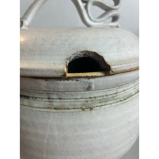Vintage 1970’s Studio Pottery Stoneware Soup Tureen With Plate For Sale - Image 12 of 12