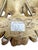 Wooden Floral Carved Ceiling Light in Polychrome from CN Firenze, 1970s For Sale - Image 12 of 14