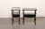 French Mid-Century 2-Tier Black End Tables For Sale - Image 11 of 12