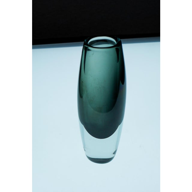 Black Art Vase by Gunnar Nylund for Strömbergshyttan For Sale - Image 8 of 11