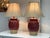 Late 20th Century Rowe Pottery Works Table Lamps - a Pair For Sale - Image 4 of 12