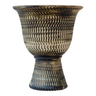 Mid Century Ceramic Vase by Jean Besnard for Vallauris For Sale