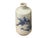 Ceramic Small Blue White Handpaint Blossom Tree Scenery Graphic Porcelain Vase For Sale - Image 7 of 9