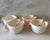 Shafford China Set of 4 Vintage Coastal Shafford "Sea Fare" Shrimp Tail Bowls, Small Plates and Forks For Sale - Image 4 of 18