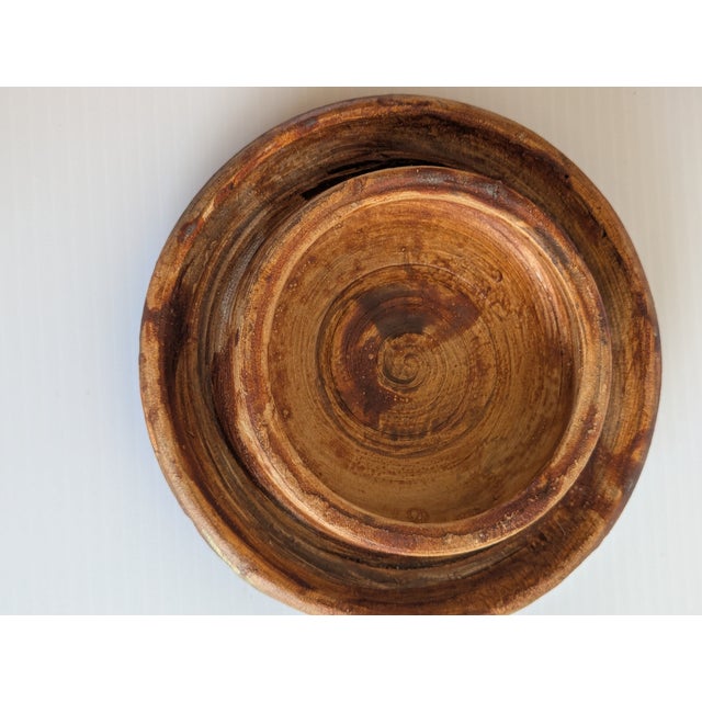 Rustic Hand Coiled Horsehead Urn Signed by Priscilla Hoback For Sale - Image 10 of 12
