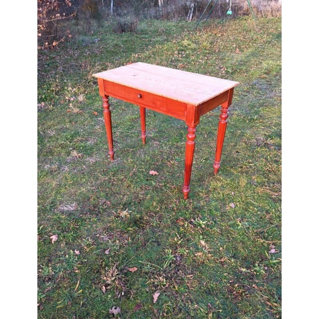 Wood Desk in Wood, 1930s For Sale - Image 7 of 12