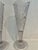Transparent Early 20th Century "Sun Purple" Brilliant Cut Glass Trumpet Vases- A Pair For Sale - Image 8 of 11