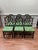 Vintage Set of 6 Chinese Chippendale Rattan Dining Chairs For Sale - Image 10 of 10