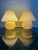 Swirl Murano Glass Mushroom Table Lamp, 1970s, Set of 2 For Sale - Image 6 of 9