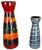 Pottery Fat Lava Vases from Scheurich, Germany, 1970s, Set of 2 For Sale