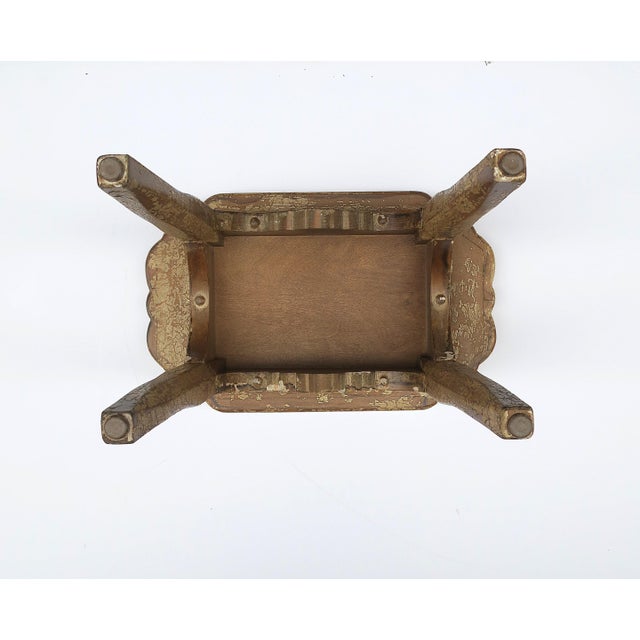 Italian Gold Giltwood Side Table For Sale - Image 17 of 17